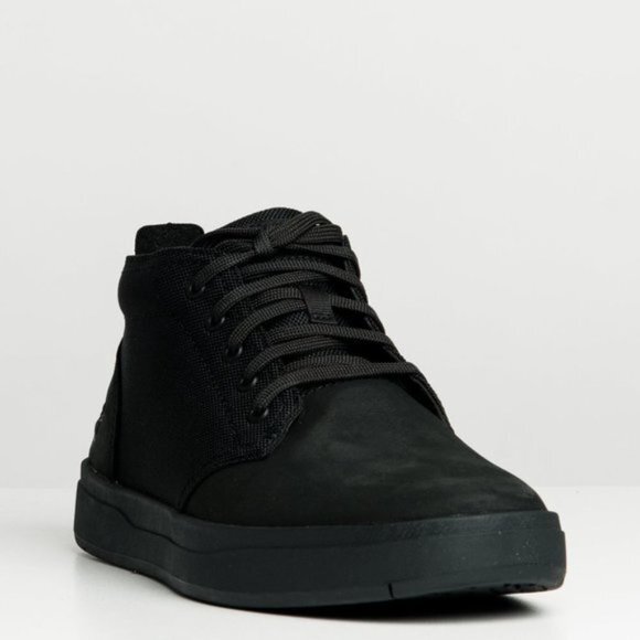 Mens Timberland Davis Square Black Boot sz 10 - Picture 2 of 3